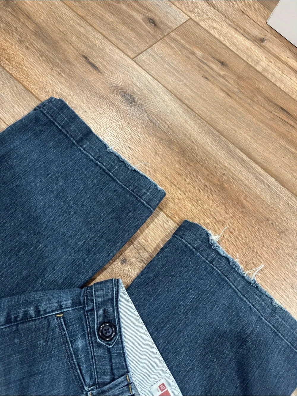GAP Vintage 2009 Retro Y2k Low-rise Flared Cotton Trouser Jeans | Size 0